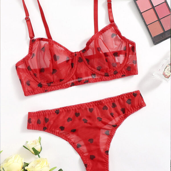 Women's Underwear Suit Plus Size Mesh - Image 4