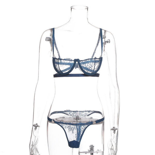 Wrapped Chest See-Through Underwear Sexy Suit - Image 5