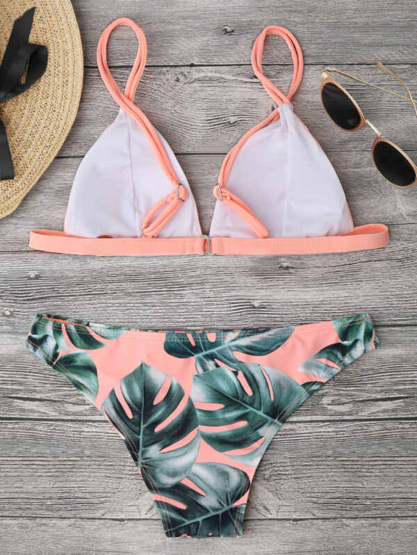 No More Bottoms Just Leafs Bikini Set - Image 4