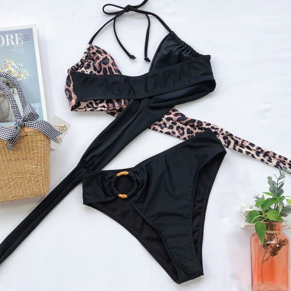 Split strap swimsuit - Image 5