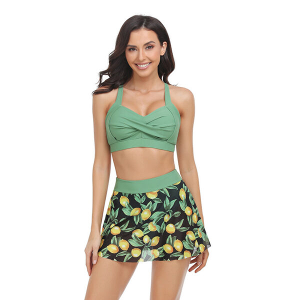Women's Swimsuit Tulle Skirt Split Swimsuit - Image 10