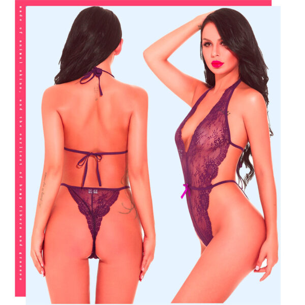 Sexy lingerie European and American bodysuit - Image 2