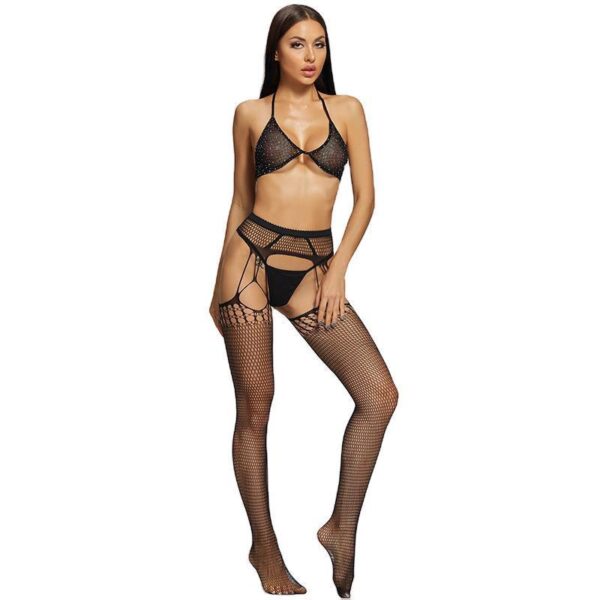 Sexy Perspective Hollow Temptation Fishnet Socks - Image 2