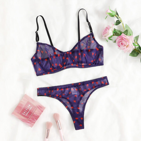 Women's Underwear Suit Plus Size Mesh - Image 7