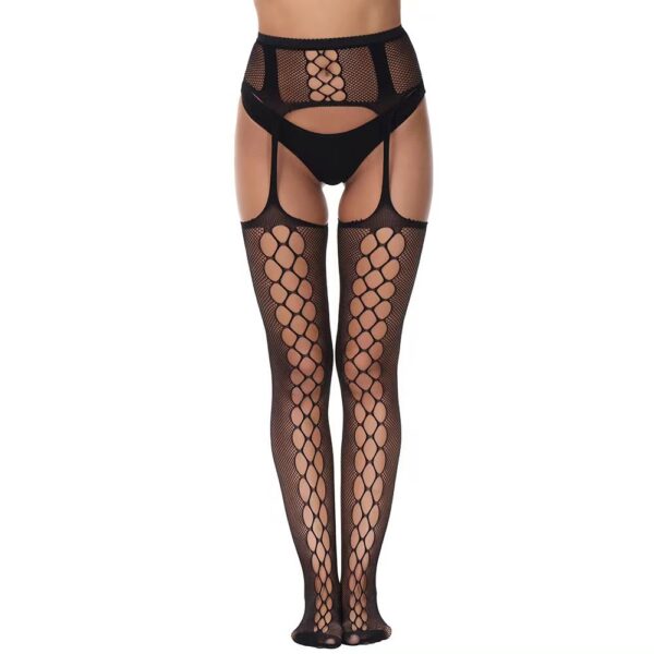Sexy Garter Fishnet Stockings Bottoming Pantyhose - Image 5