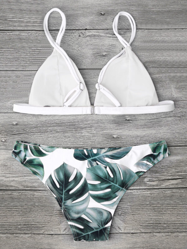 No More Bottoms Just Leafs Bikini Set - Image 2