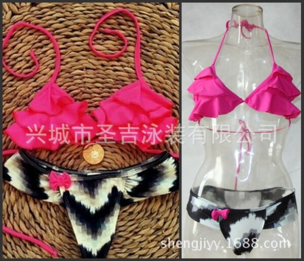Brazil bikini suit, sexy lady swimsuit, bikini bikini split bikini - Image 2
