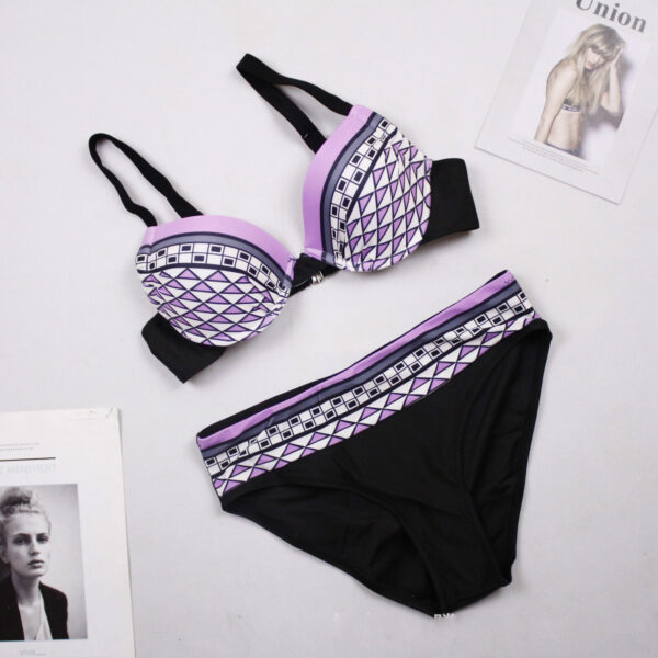Vintage printed swimsuit - Image 6