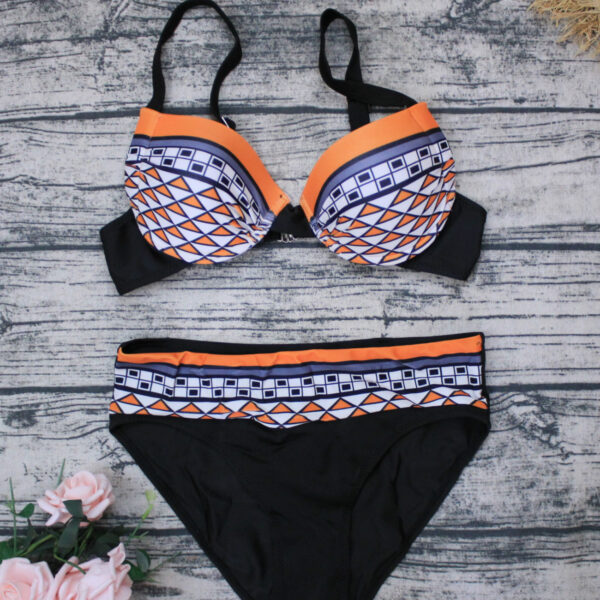 Vintage printed swimsuit - Image 4