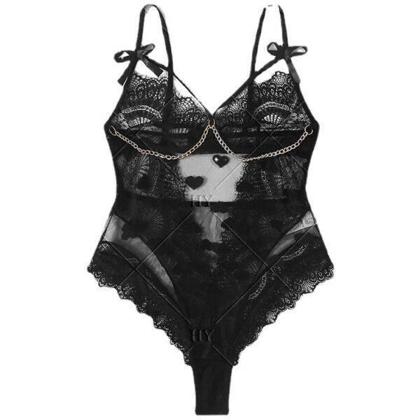 Mesh See-through Sexy Sexy Bustiers & Teddies - Image 5