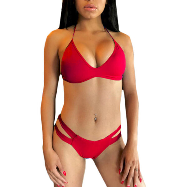 Swimsuit New Bikini Female Sense Three-Point Sexy Underwear Suit - Image 2
