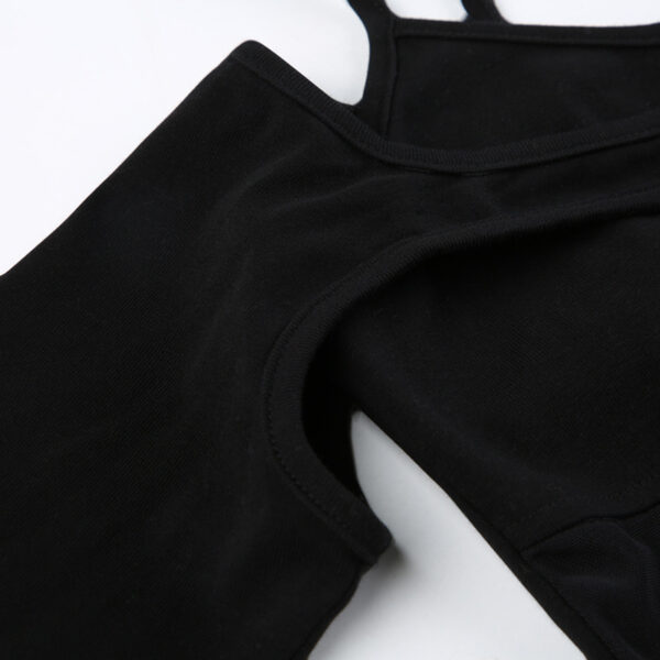 Pure Desire Sexy Mesh See-through Sleeveless Jumpsuit - Image 10